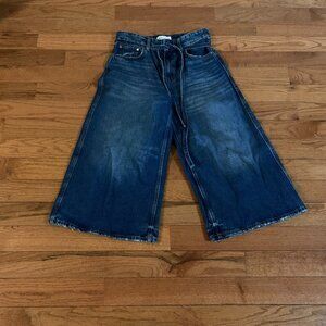 Zara Capri Flare Jeans